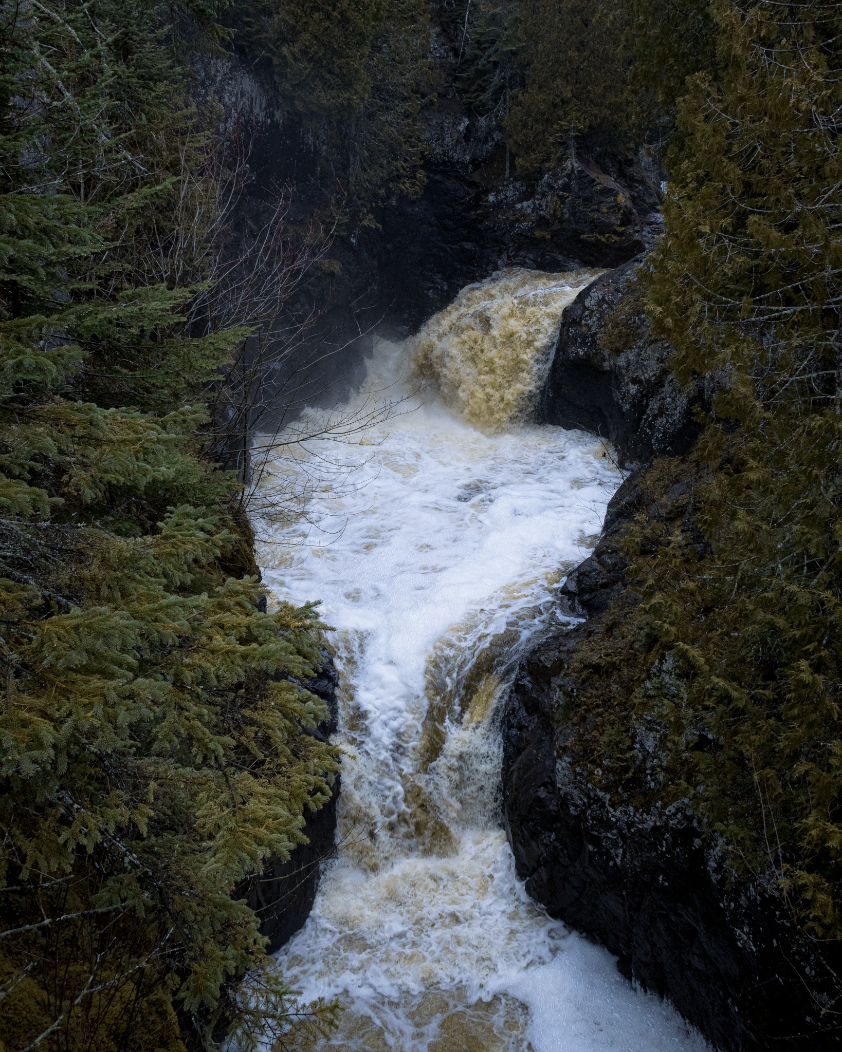 Hiking Cascade River State Park