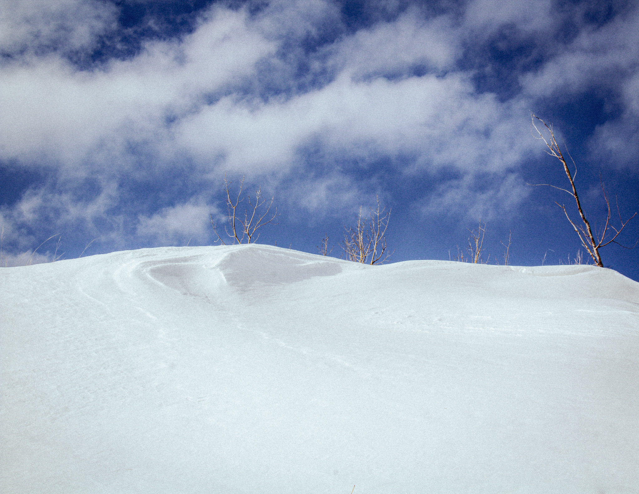 Dune Climb in the Sleeping Bear Dines in the winter