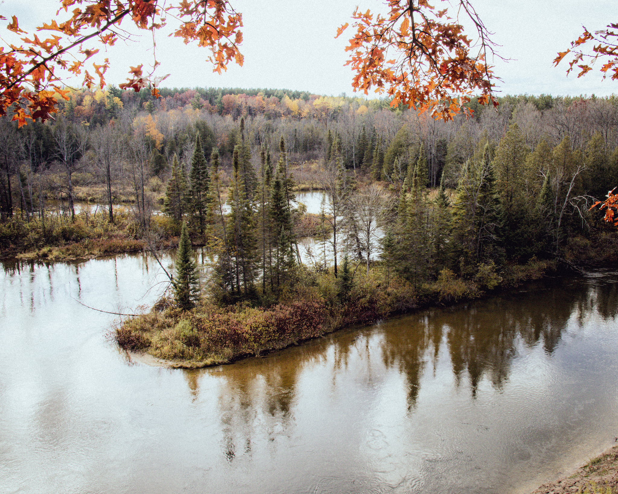 Overlook on the Fife Lake Loop Backpacking Trail