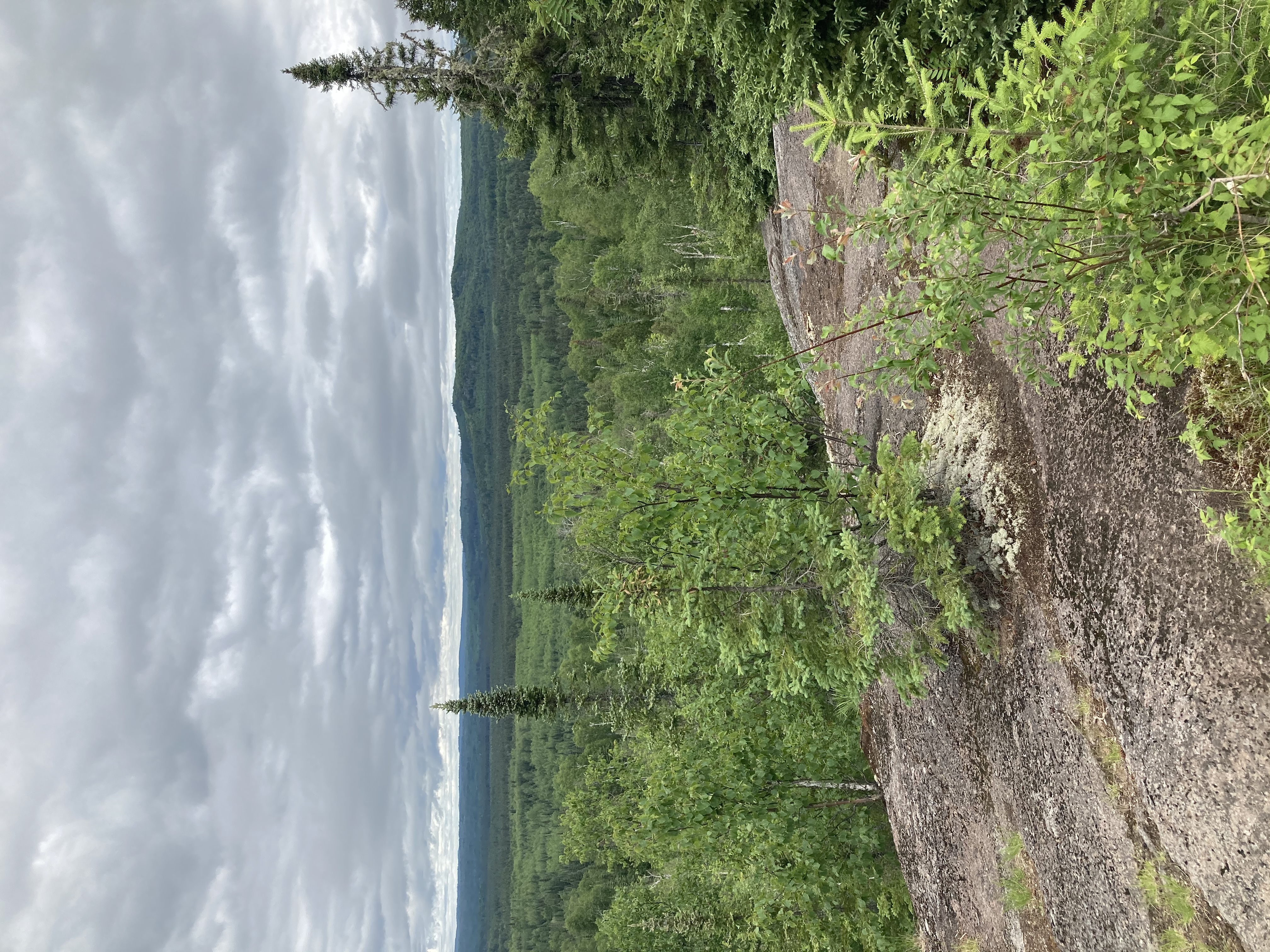 Mountain Overlook Near Lutsen Mountains on the SHT