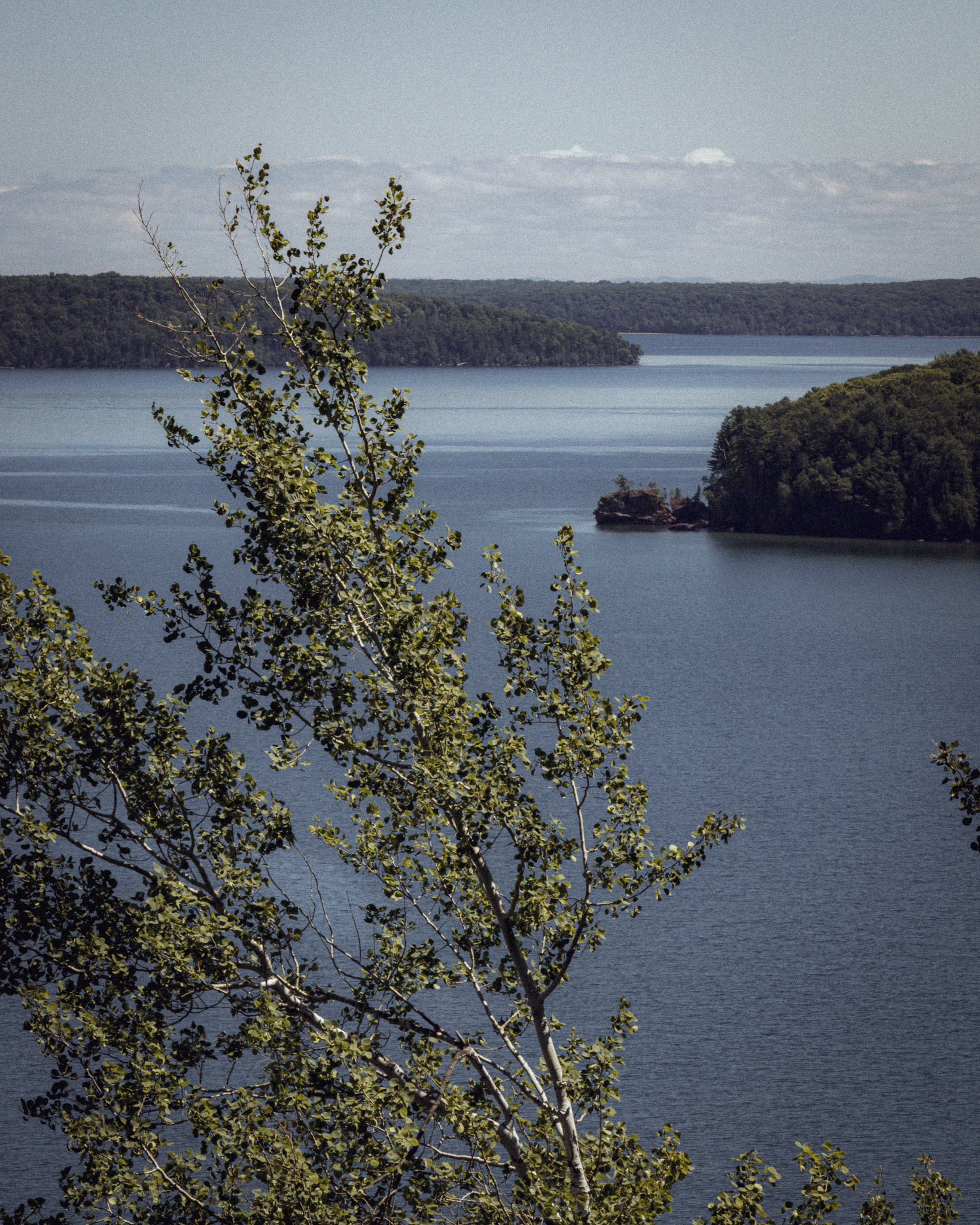 Overlook on Oak Island in the Apostle Islands-2