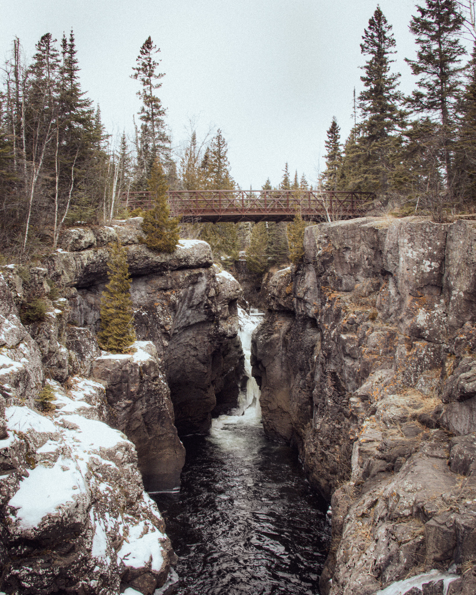 Temperance River State Park on the North Shore of Minnesota