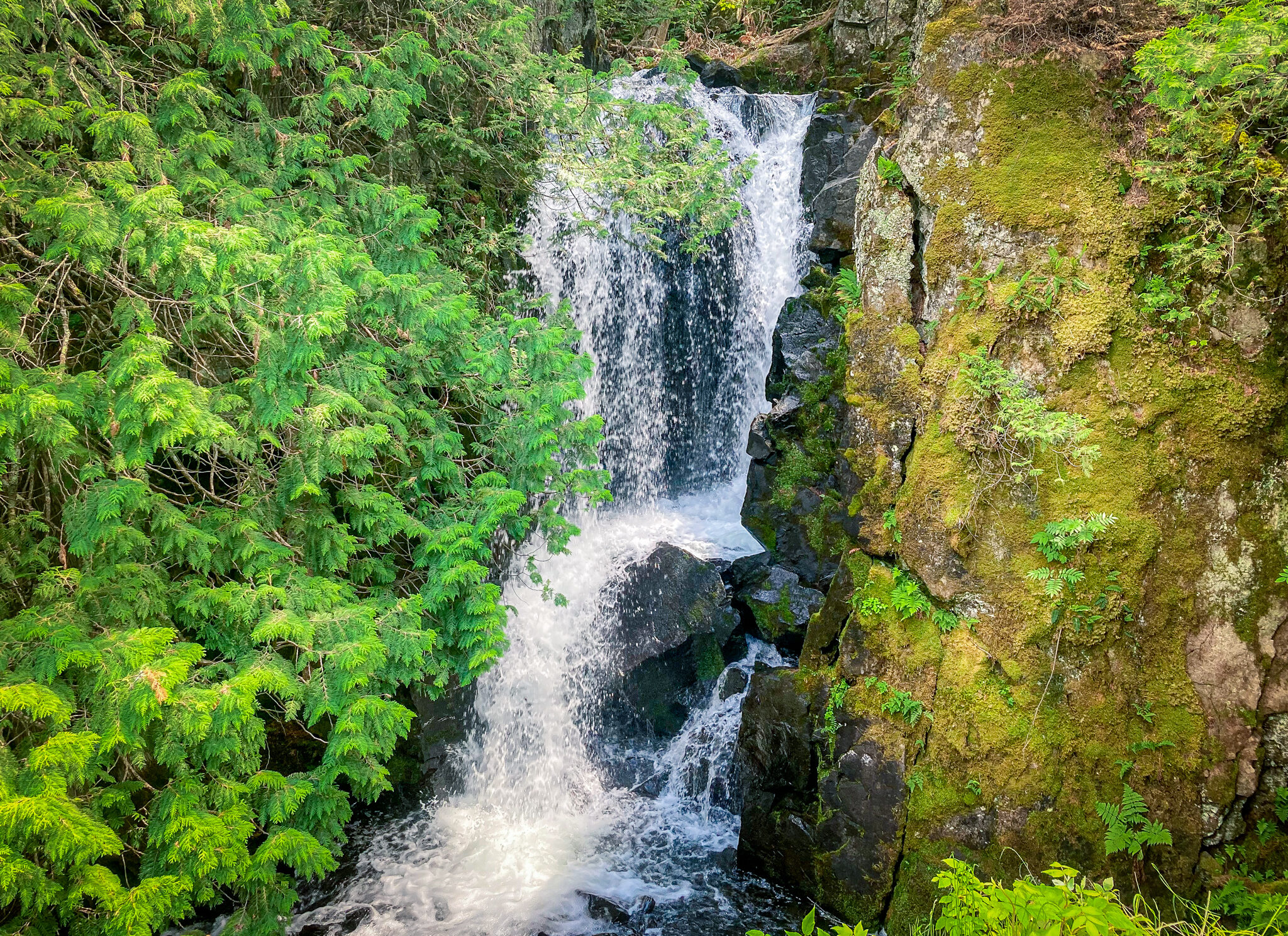 Rose Falls at Stairway Portage in the BWCA