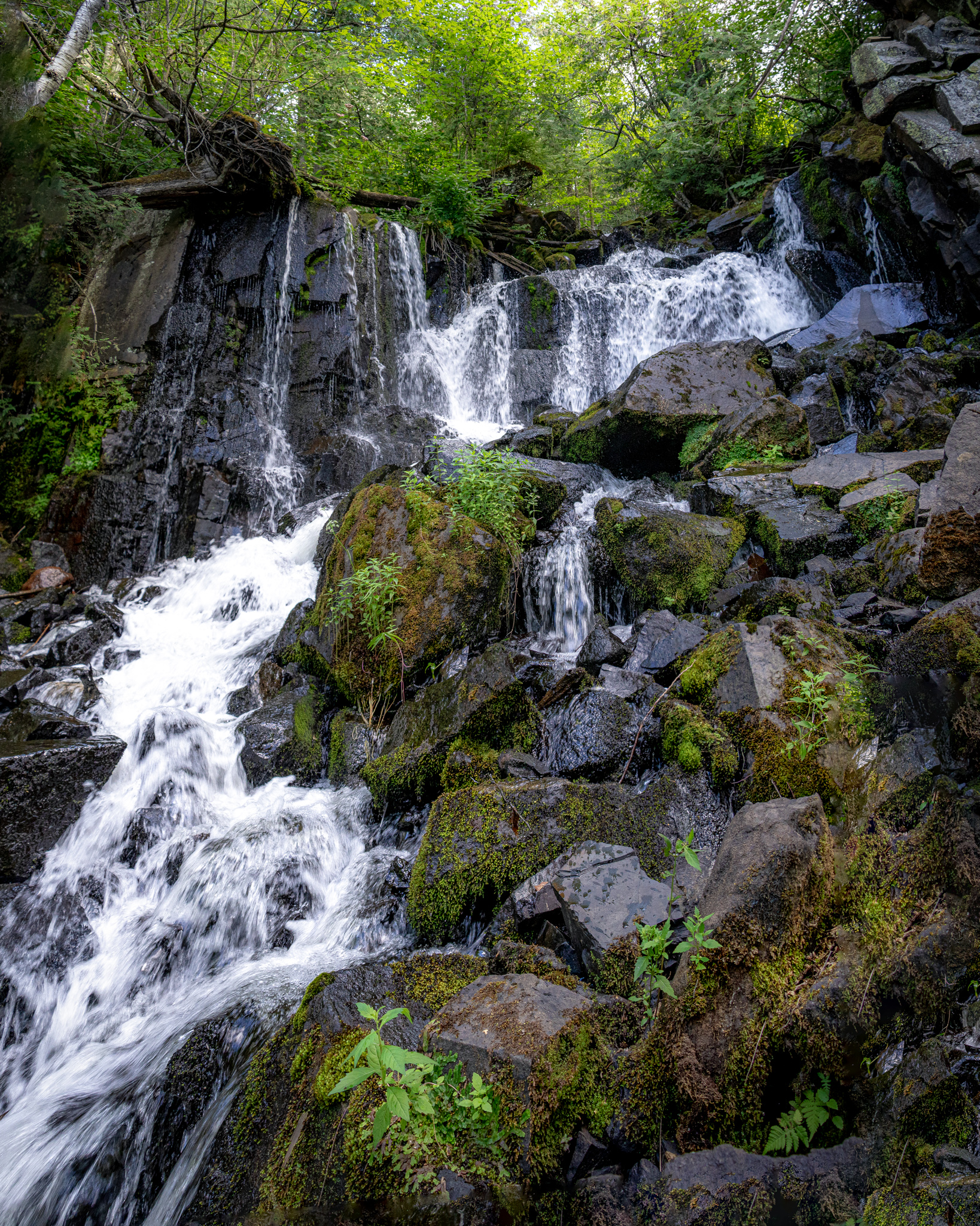 Image of Bridal Falls in the BWCA