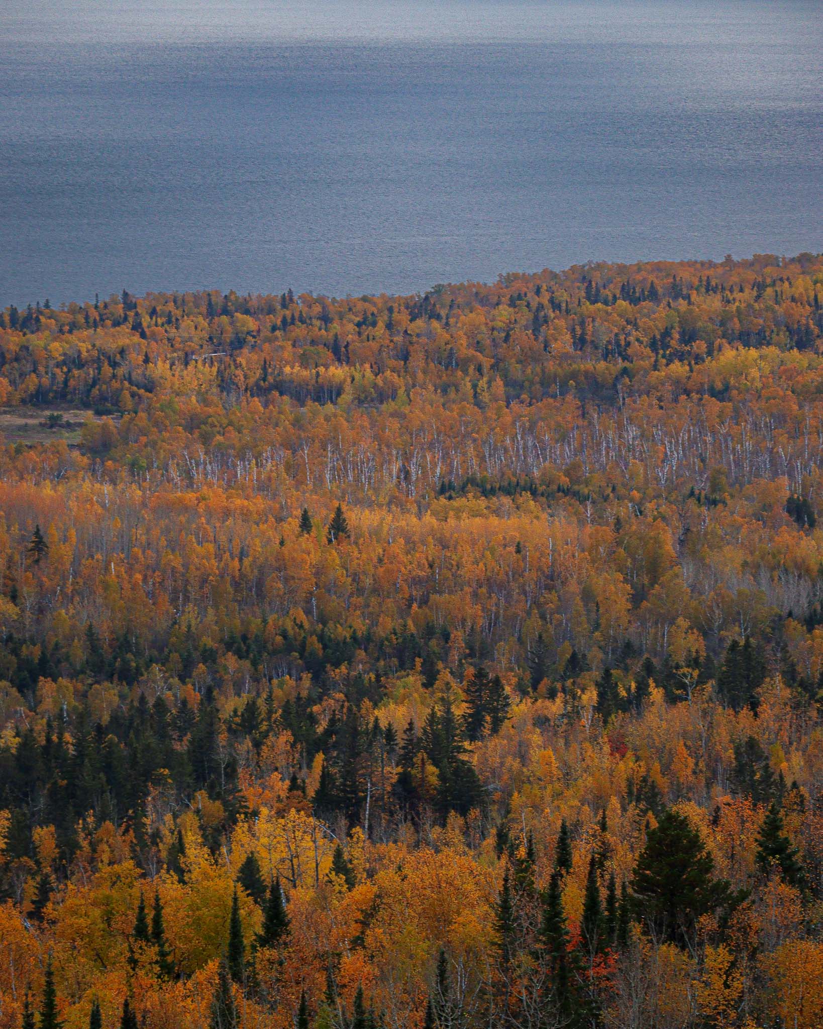 Carlton Peak in Tofte, MN in the fall