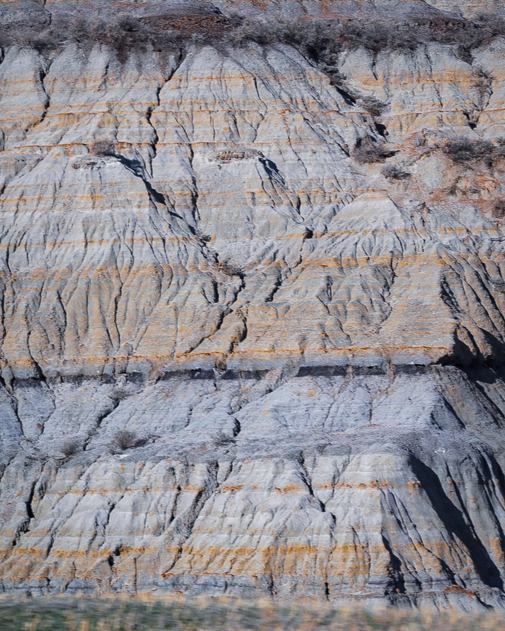 Badlands of North Dakota in Theodore Roosevelt National Park