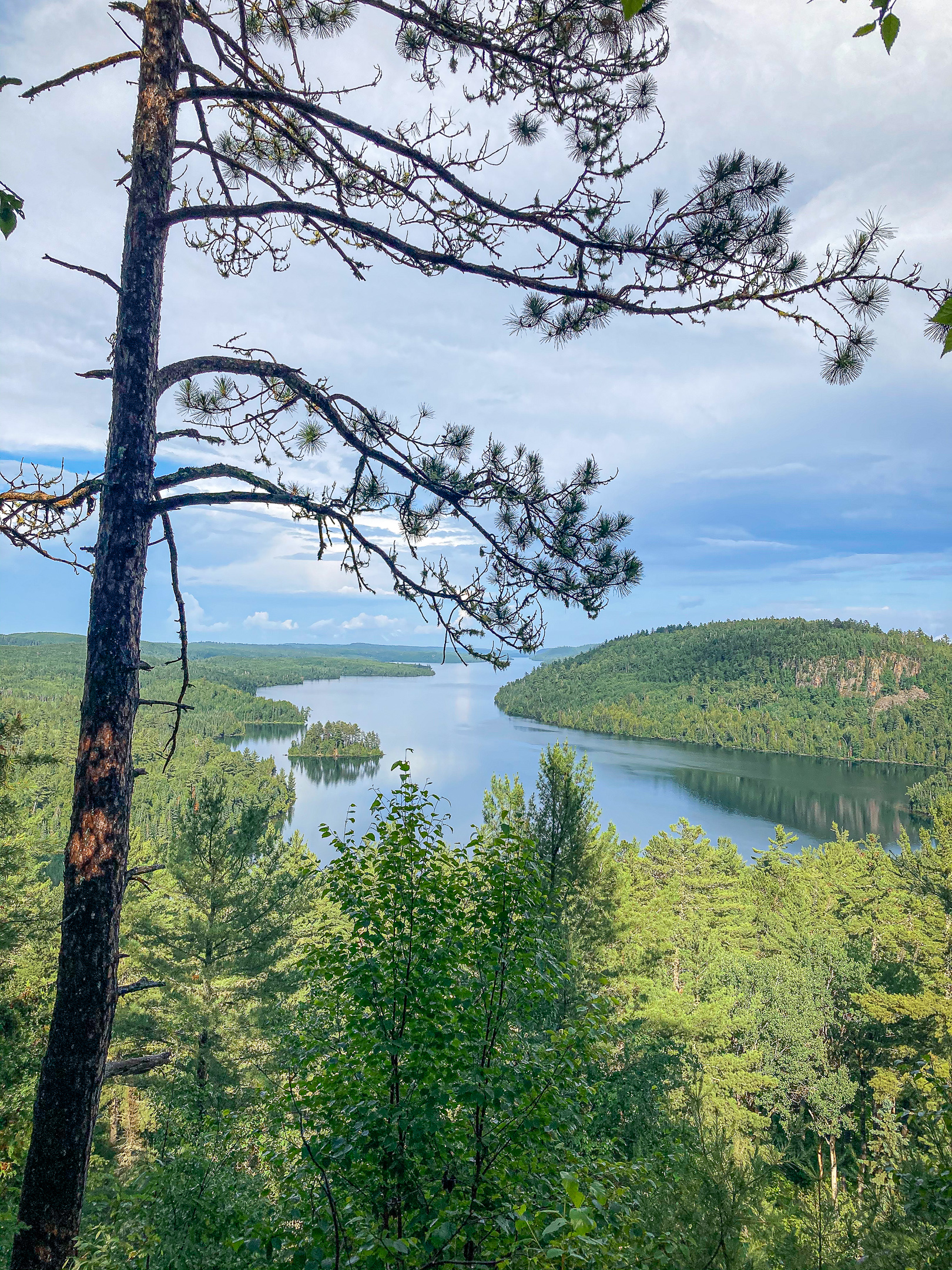 Mountain Lake Overlook BWCA MN