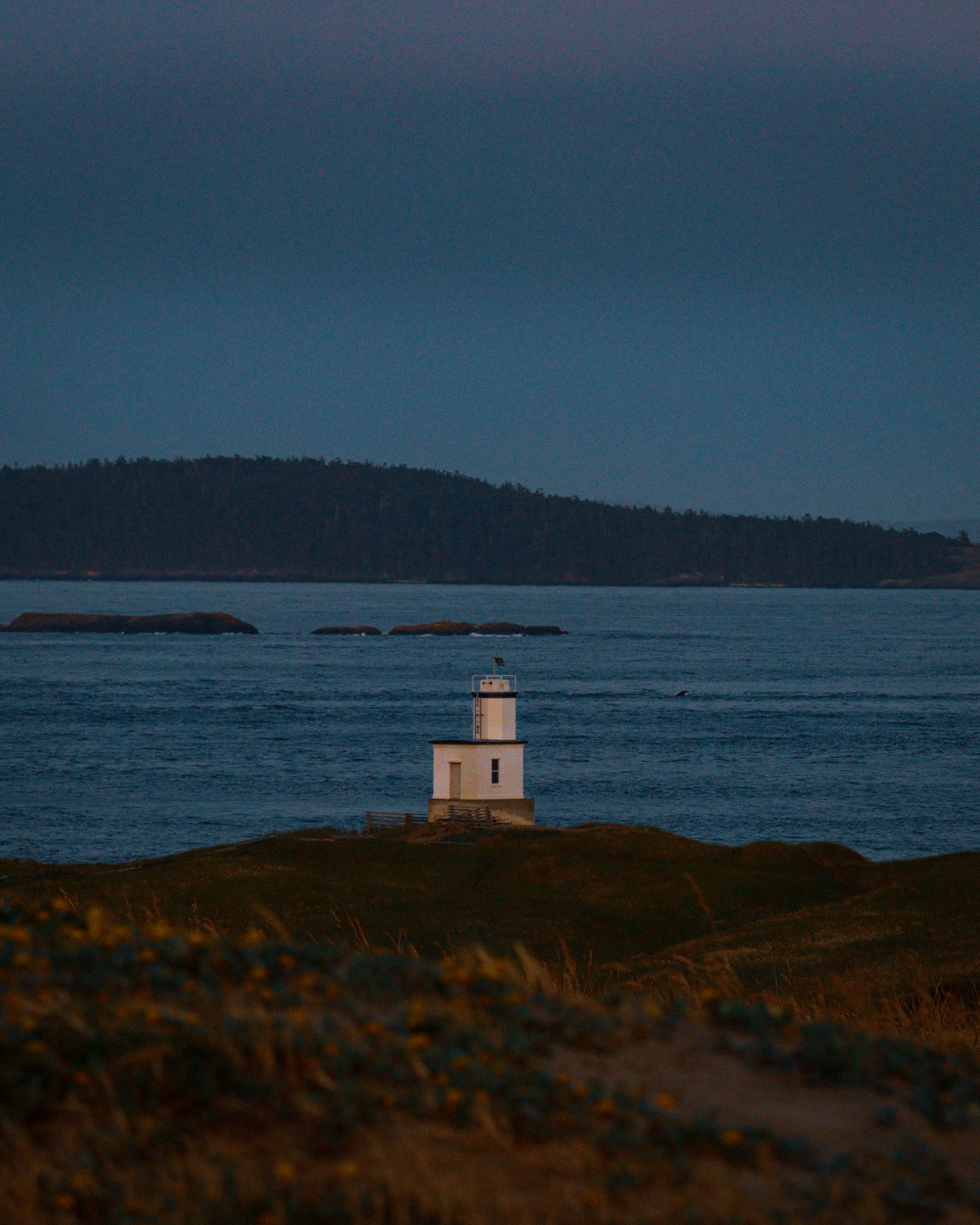 lighthouse at American Camp in the San Juan Islands