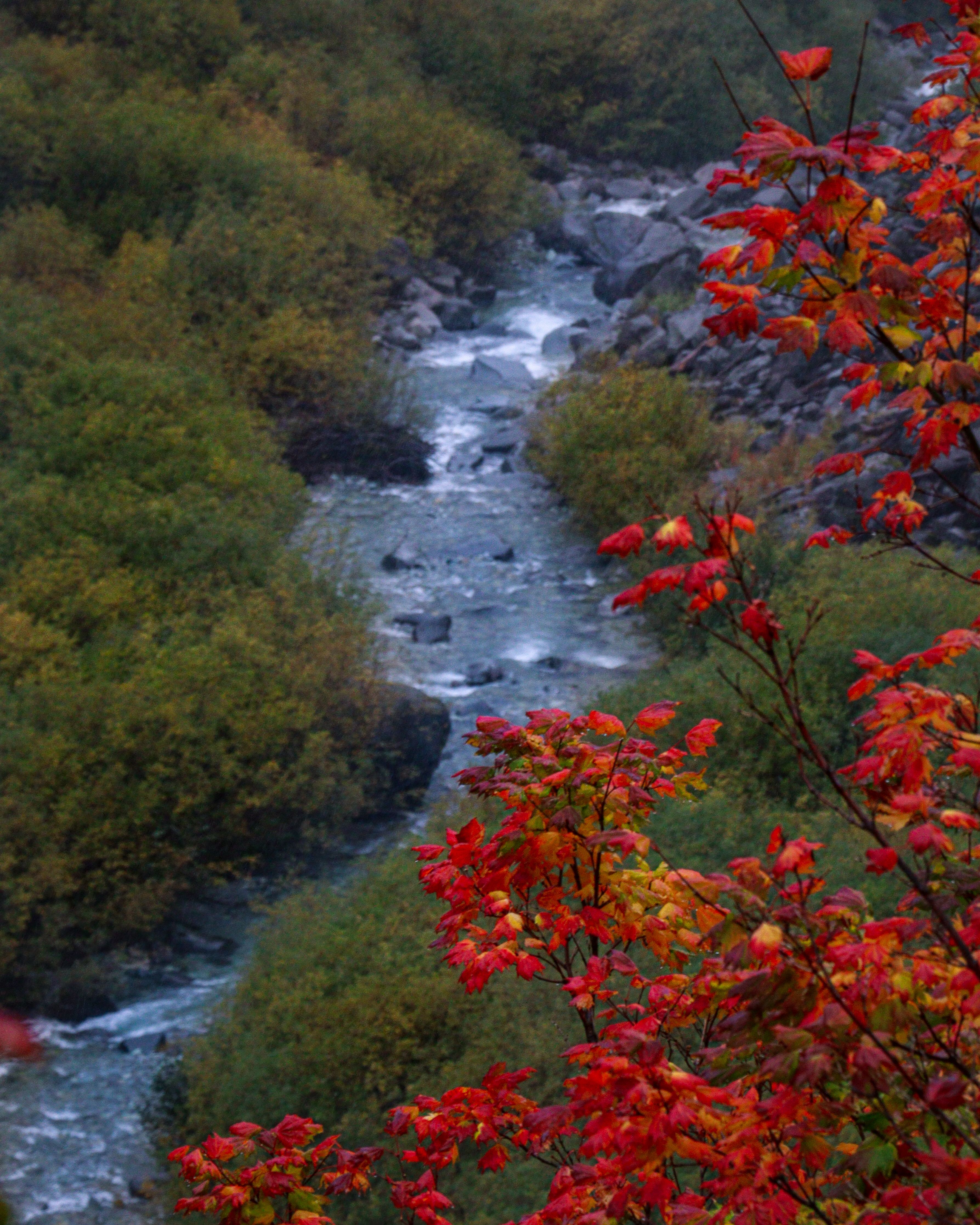 Fall hiking in the Washington Mountains