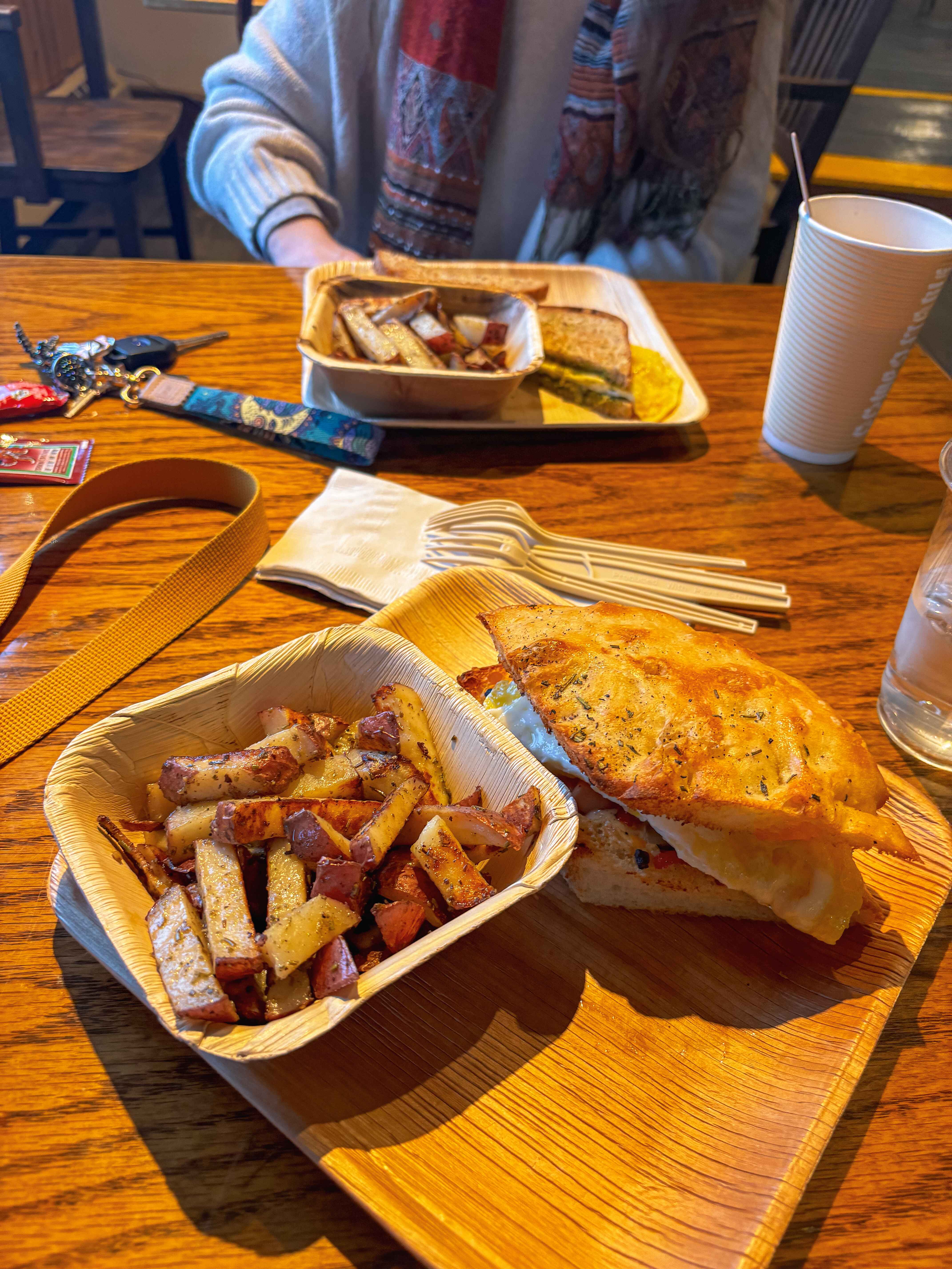 breakfast at Cafe Coco in Washburn wisconsin