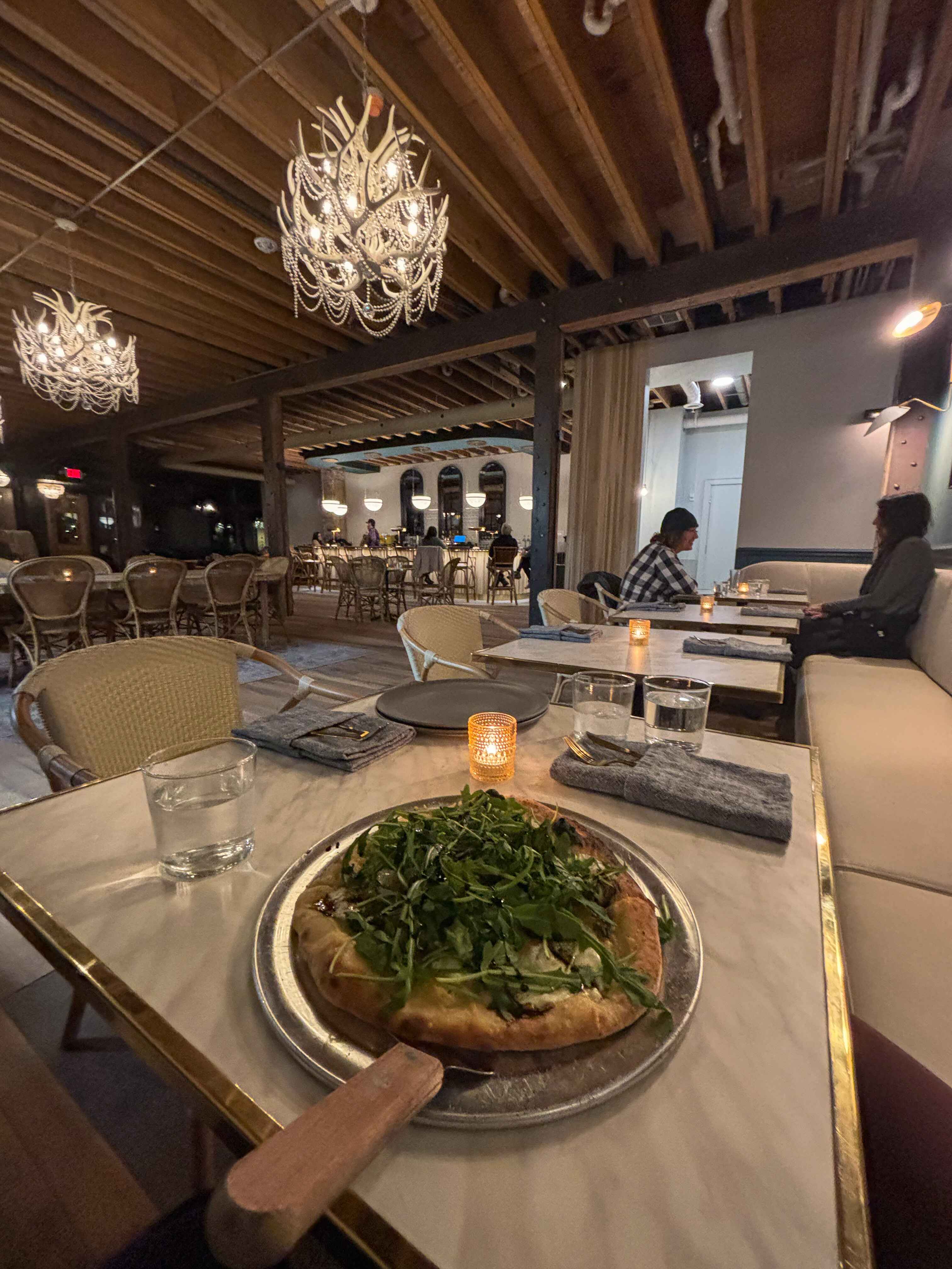 food at st james social bayfield wisconsin in the winter