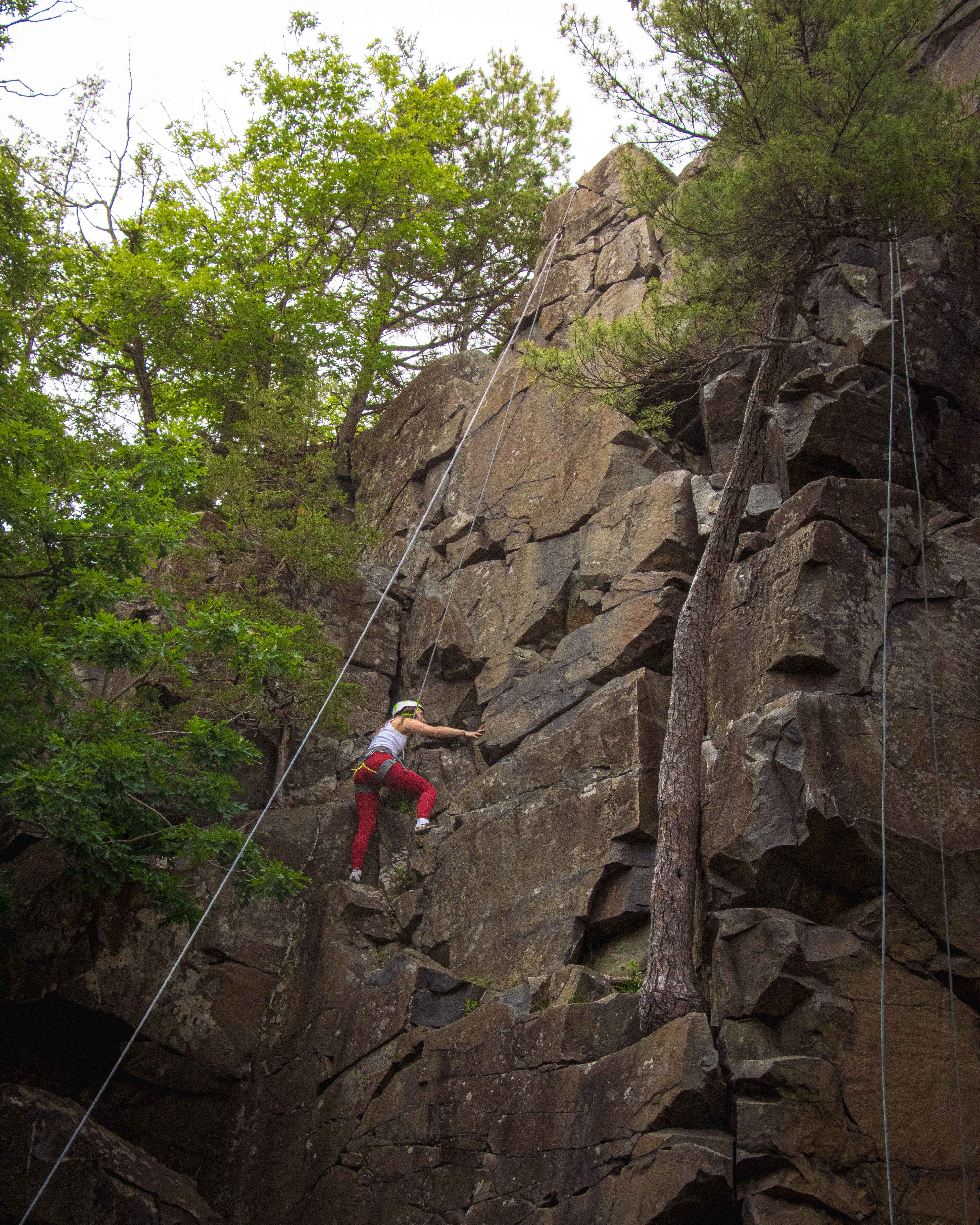 climbing in interstate state park