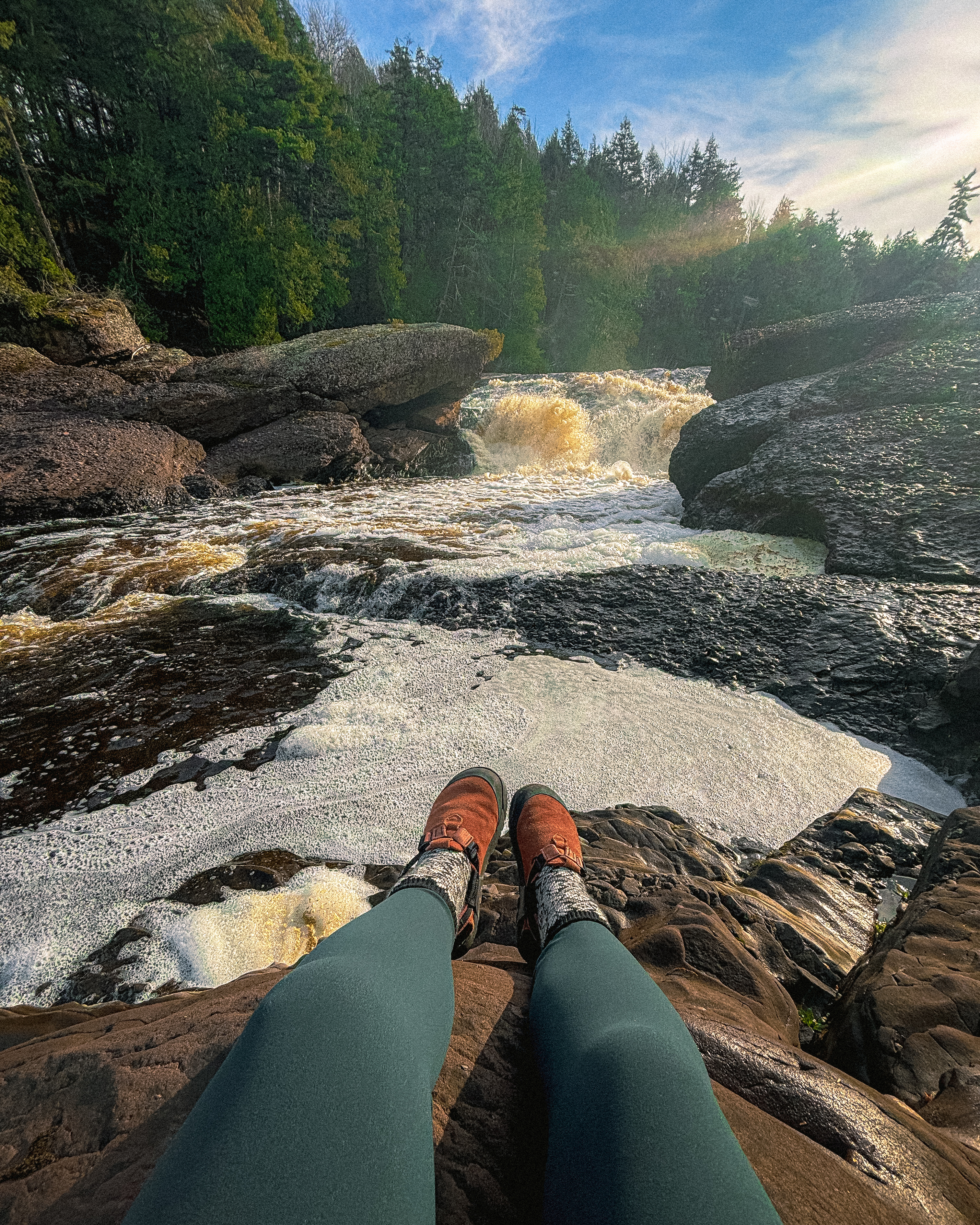 Black River Scenic Byway near Michigan Porcupine Mountains