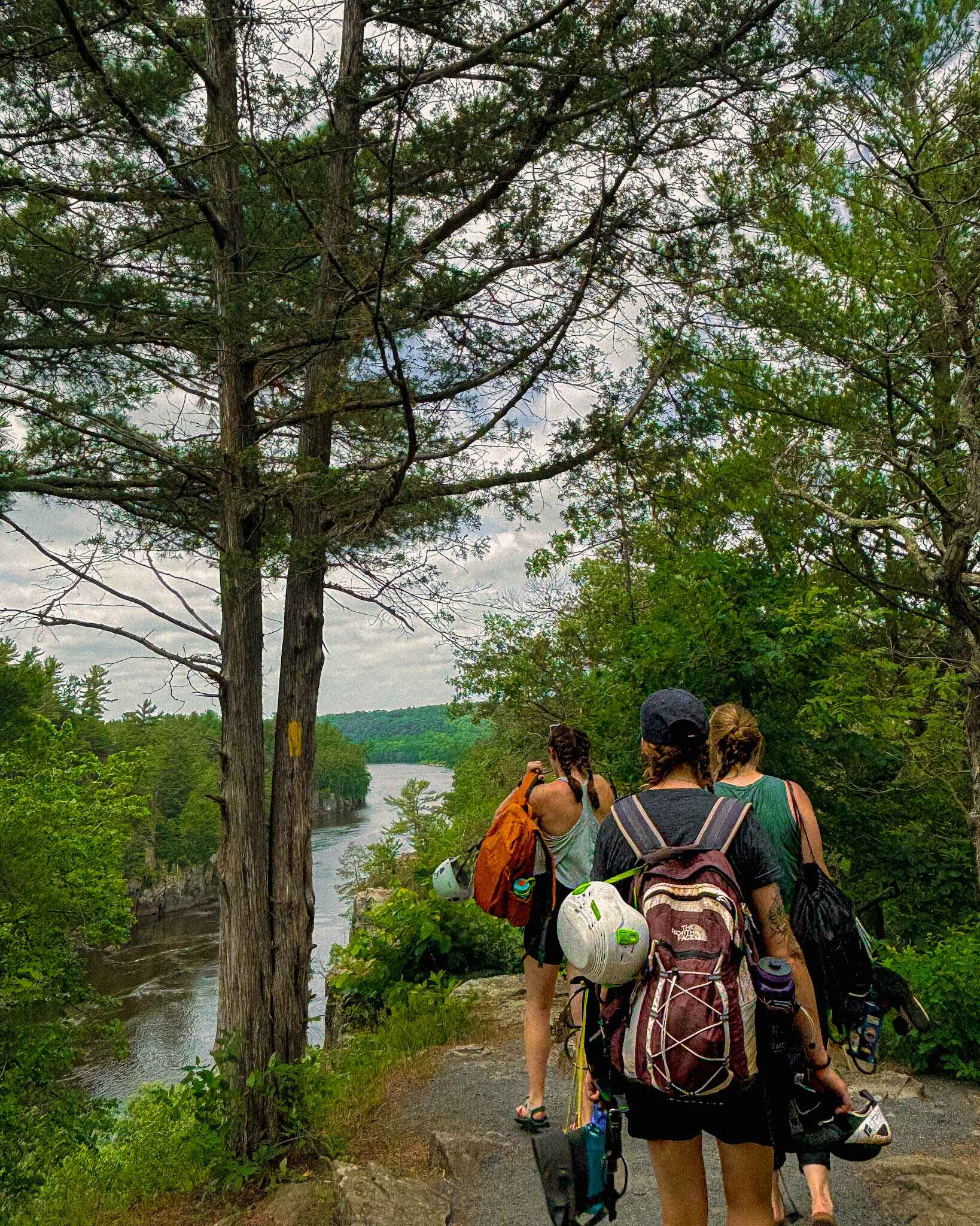 rock climbing in Interstate State Park