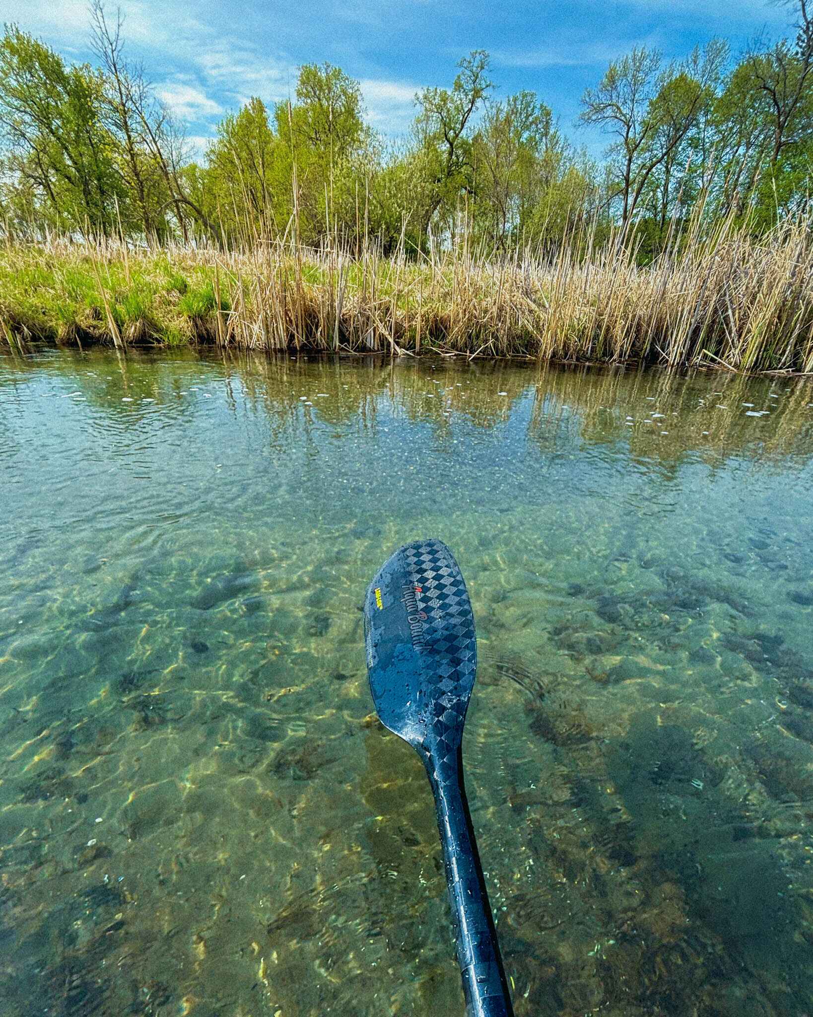 image of clear blue water in Glendalough State Park