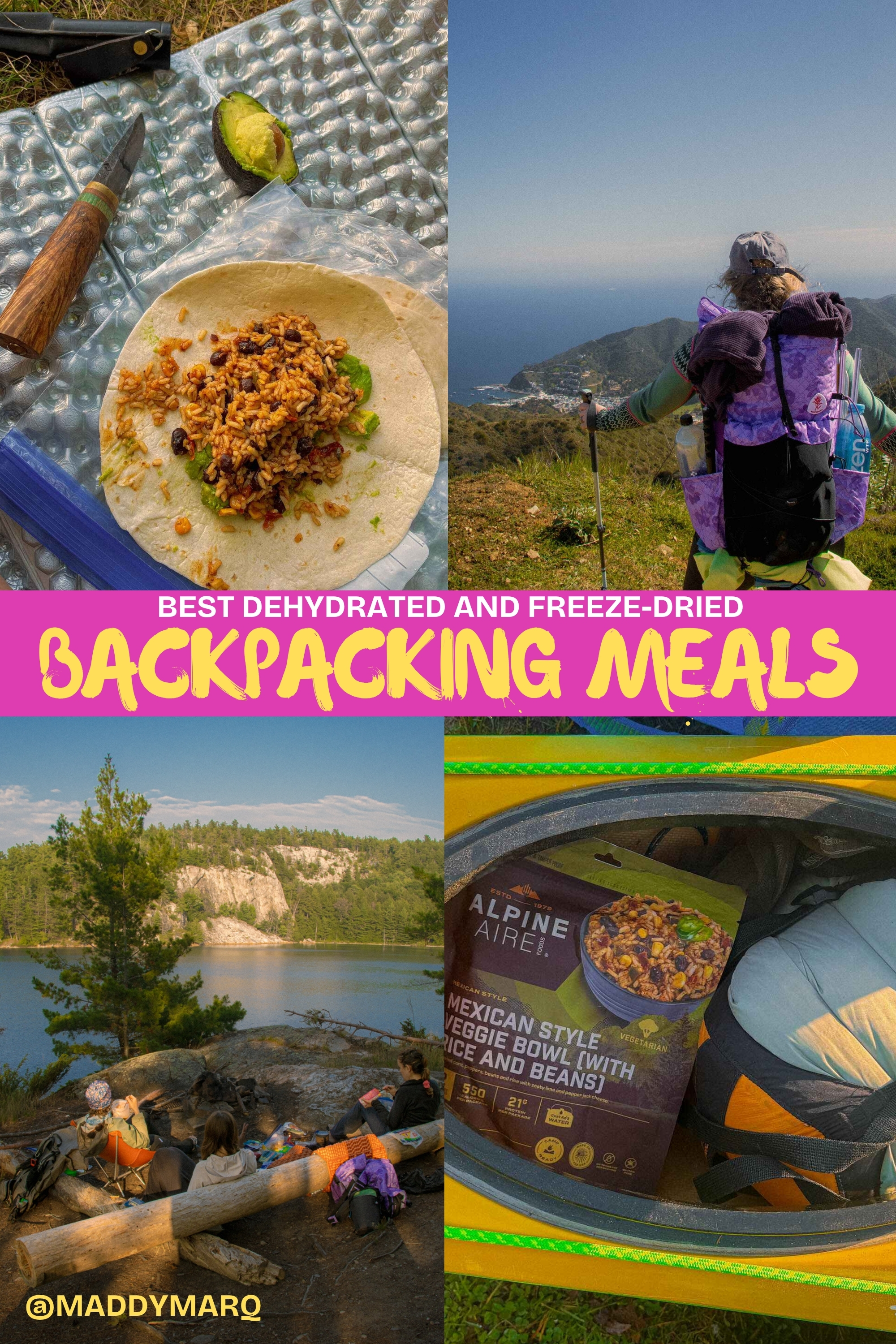 text best dehydrated and freeze dried backpacking meals over image collection of backpacking and backpacking meals
